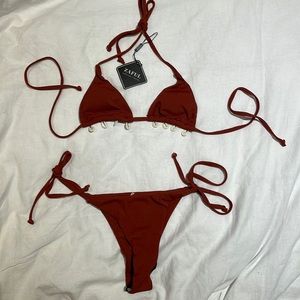 shell bikini never worn brand new with tags